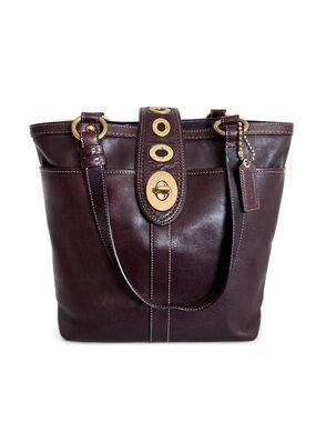 Coach Lily Legacy 65TH Anniversary Leather Turnlock Shoulder Bag